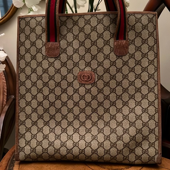 Authentic Gucci Vintage Tote Bag - Picture 3 of 15